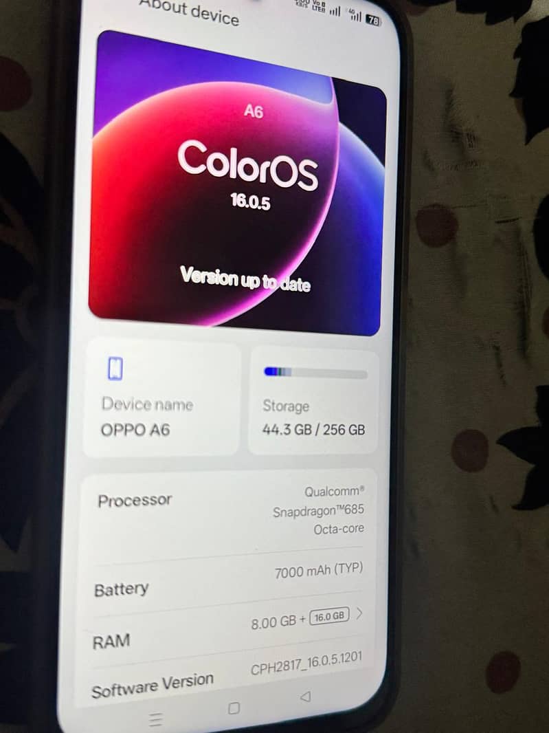 OPPO A6 4