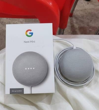 Google Nest Mini 2nd Generation - Like New Box Pack