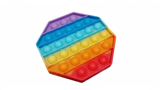 Hexagon Rainbow Pop it - Fidget toy - stress relief