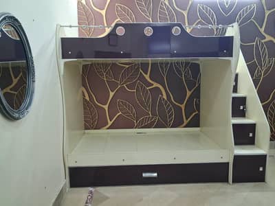 Double Storey Kids Bunk Bed – Available for Sale
