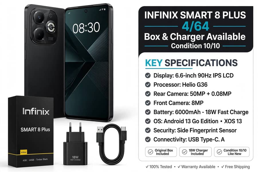 Infinix Smart 8 Plus 0