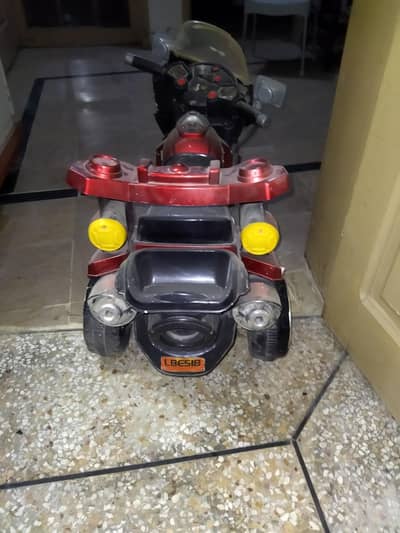 I have kids motorbike suitable for 3 to 7 years kids