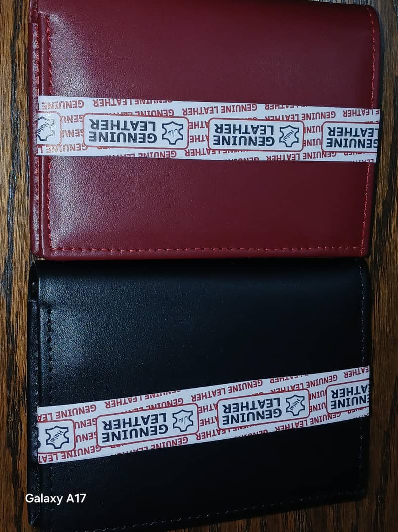 Leather wallet 1