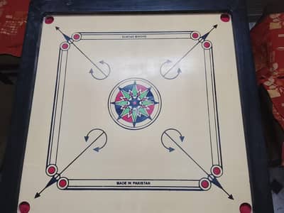 carrom board. big size.  final rate 8500