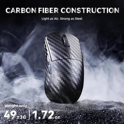 AttackShark R11 Ultra 8K Carbon Fiber Wireless Gaming Mouse