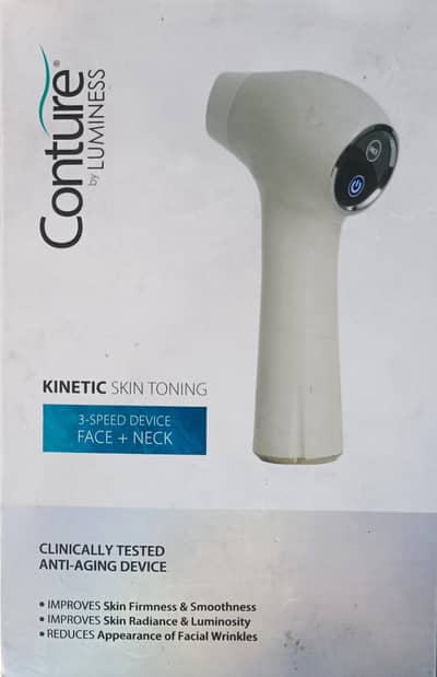 Contour by Luminess Kinetic Skin Toning Device – Face & Neck – 3 Speed