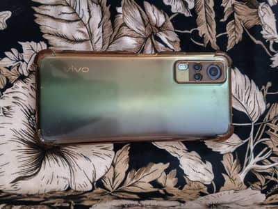 mobile for sale Vivo Y31 ramchar4 memory 128 panel change box hai
