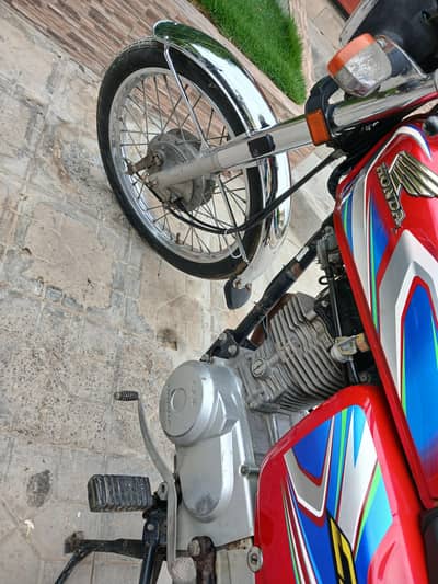 honda cg125 red color