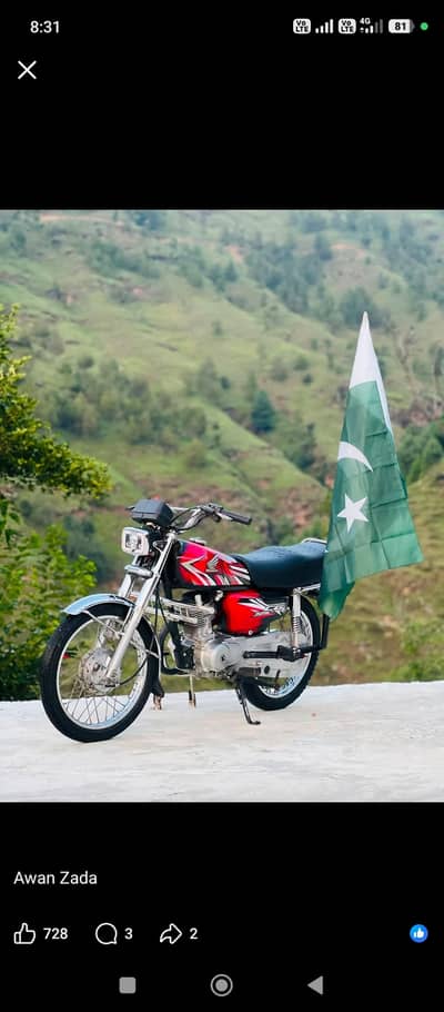 HONDA 125 MODEL 2021