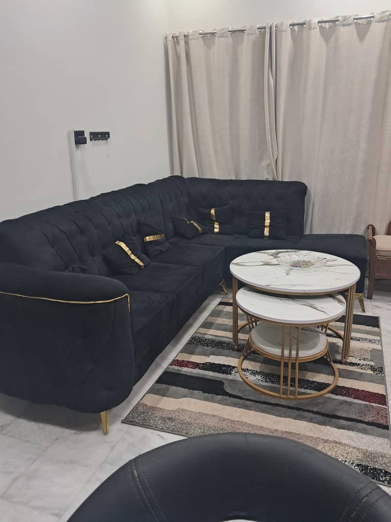 L shape sofa 1