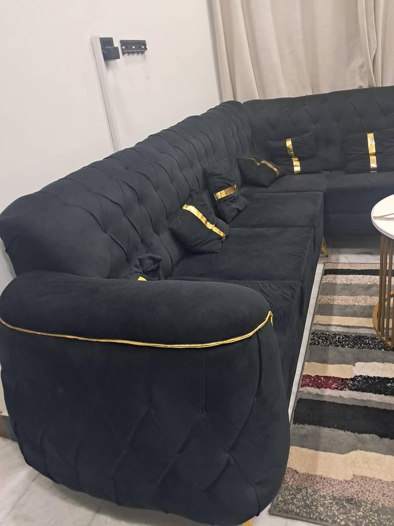 L shape sofa 2