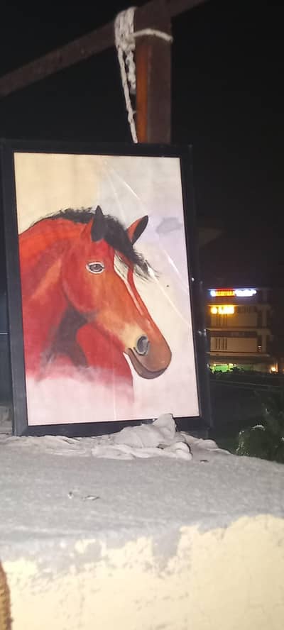 horse painting