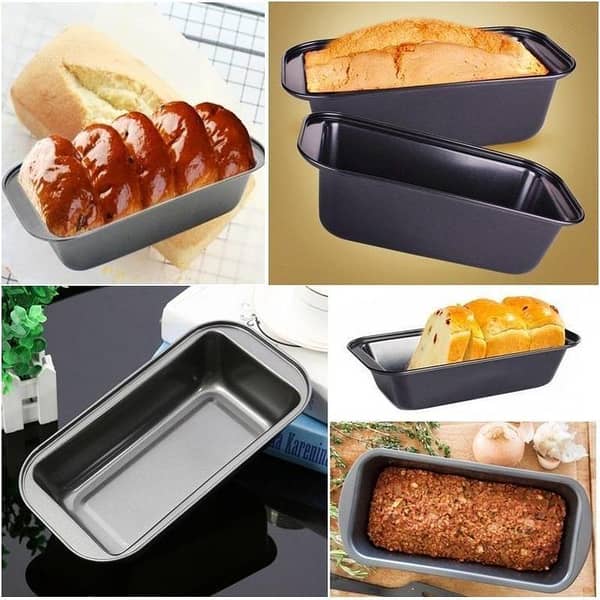 No-Stick Loaf Cake Bread Mold Bake