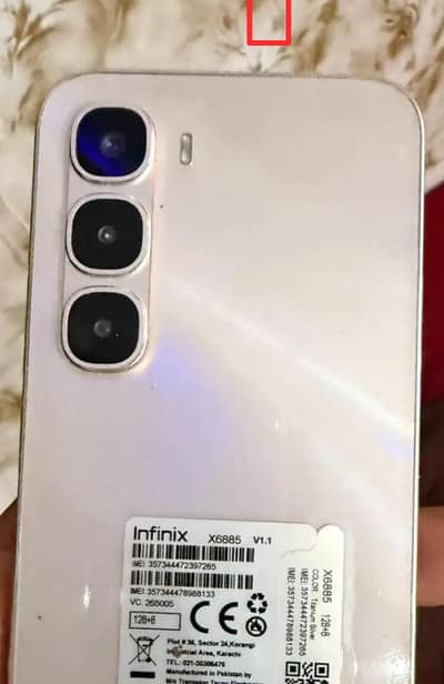 Infinix hot 60 pro latest model 8/128 10/9 urgent sale
