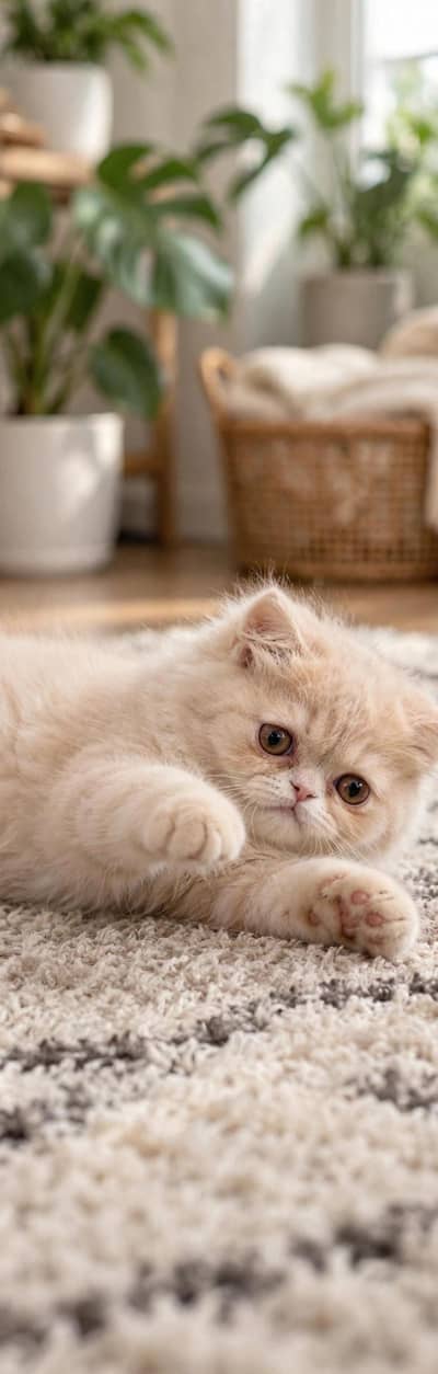 Persian kitten triple coated for sale