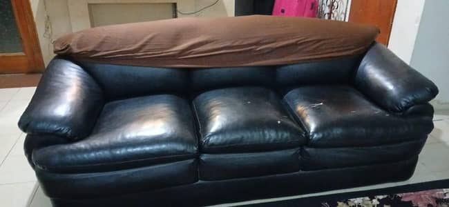 Leather Sofa Set(7 seater)