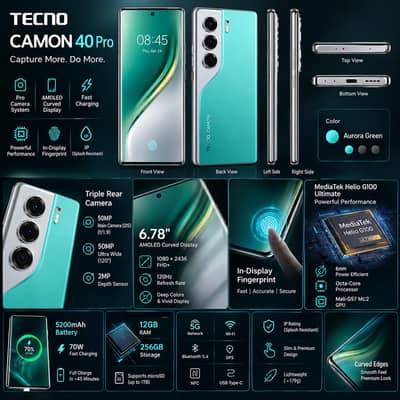 Tecno CAMON 40 Pro