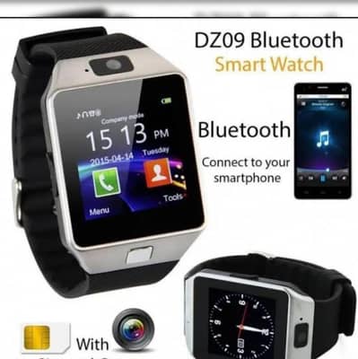 DZ09 Smart Watch with SIM & Camera | Free Home Delivery | COD