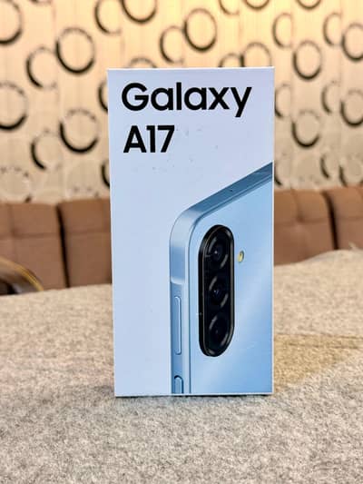 samsung A17 box pack