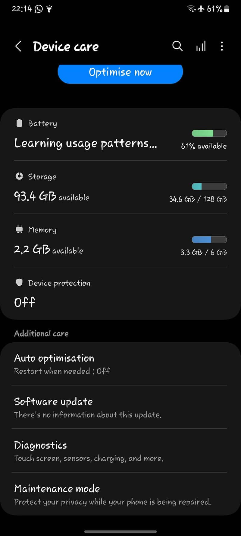 Samsung Mobile A32 7
