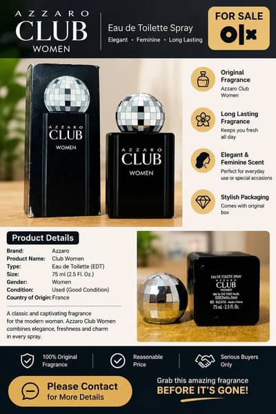 Azzaro Club Women Perfume (women)