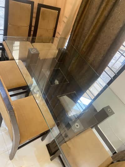 Dining table with chairs