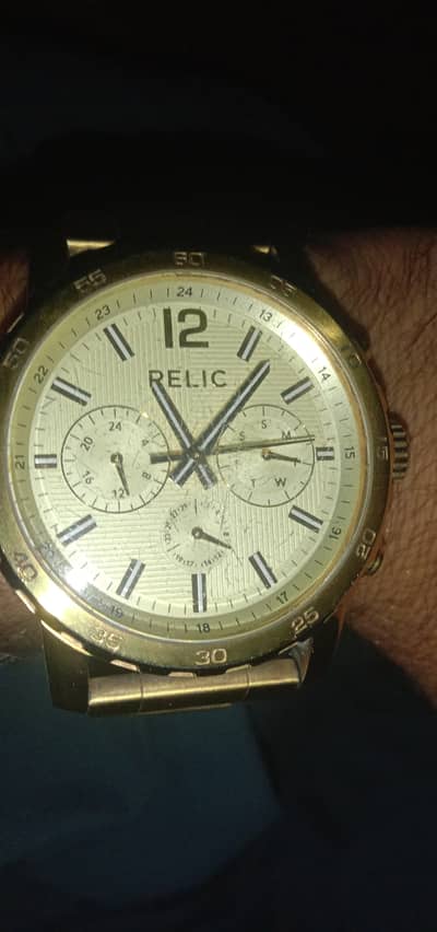 Relic original Gold Watch