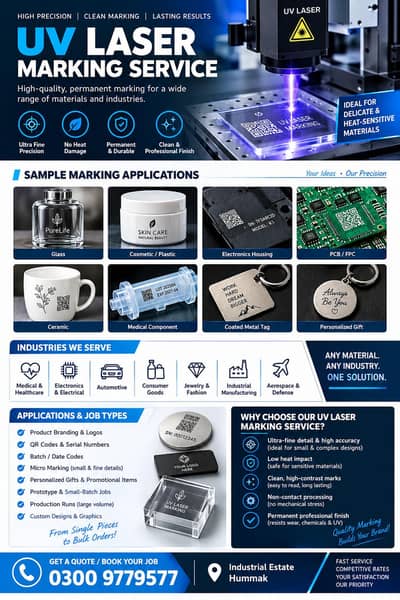 UV printing services