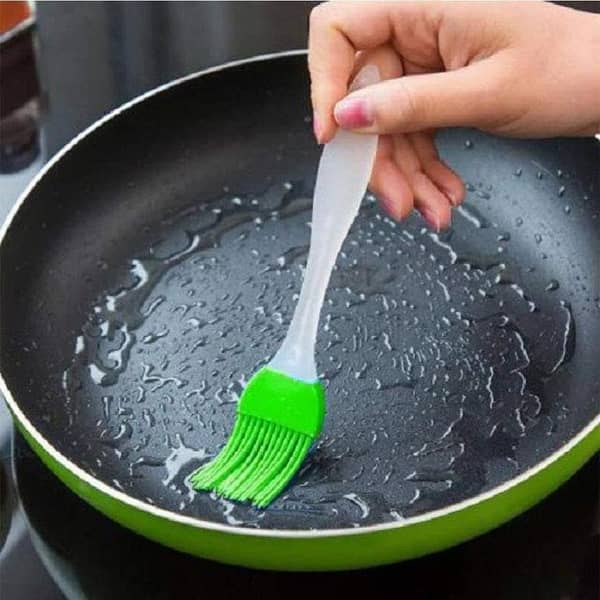 Pack of 2 - Spatula & BBQ Oil Brush - Transparent