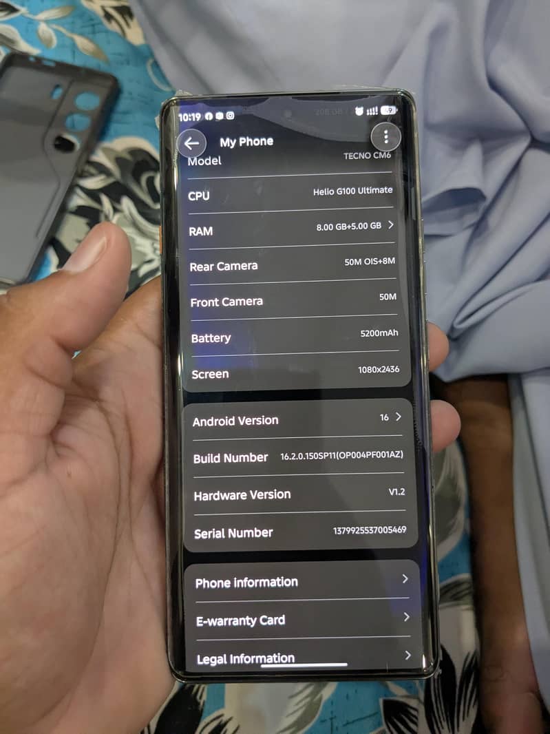 Tecno CAMON 40 Pro 7
