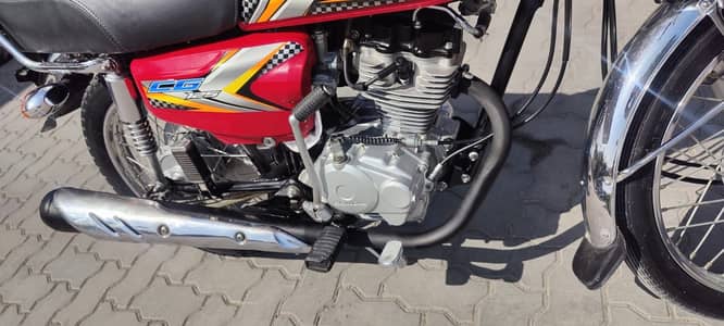 Honda cg 125 25 model lush bike demand 210