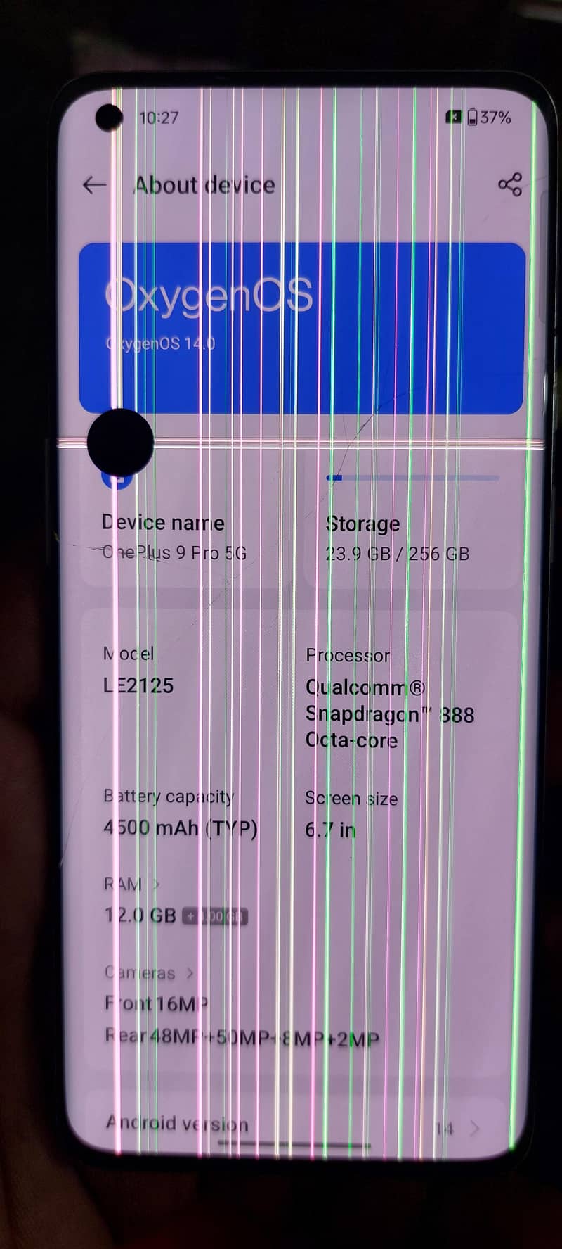 One Plus 9 Pro 2