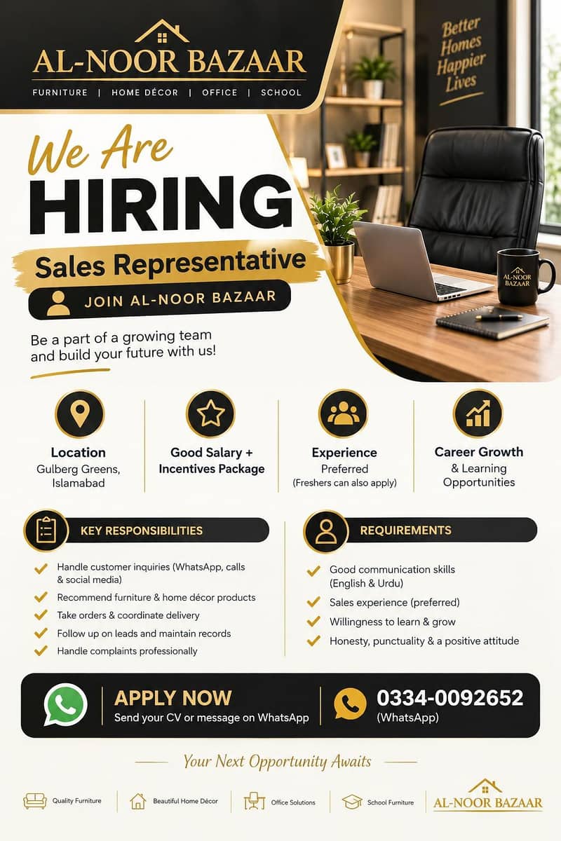 Office Assistant Required – Immediate Joining 1