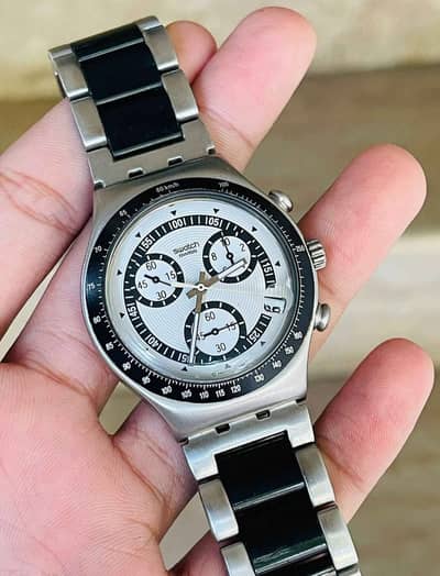 Swatch irony V8 choronograph