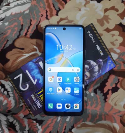 Infinix Hot 12 128/6GB Ram with box and charger for sale