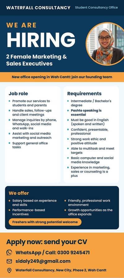 Female Sales Executive