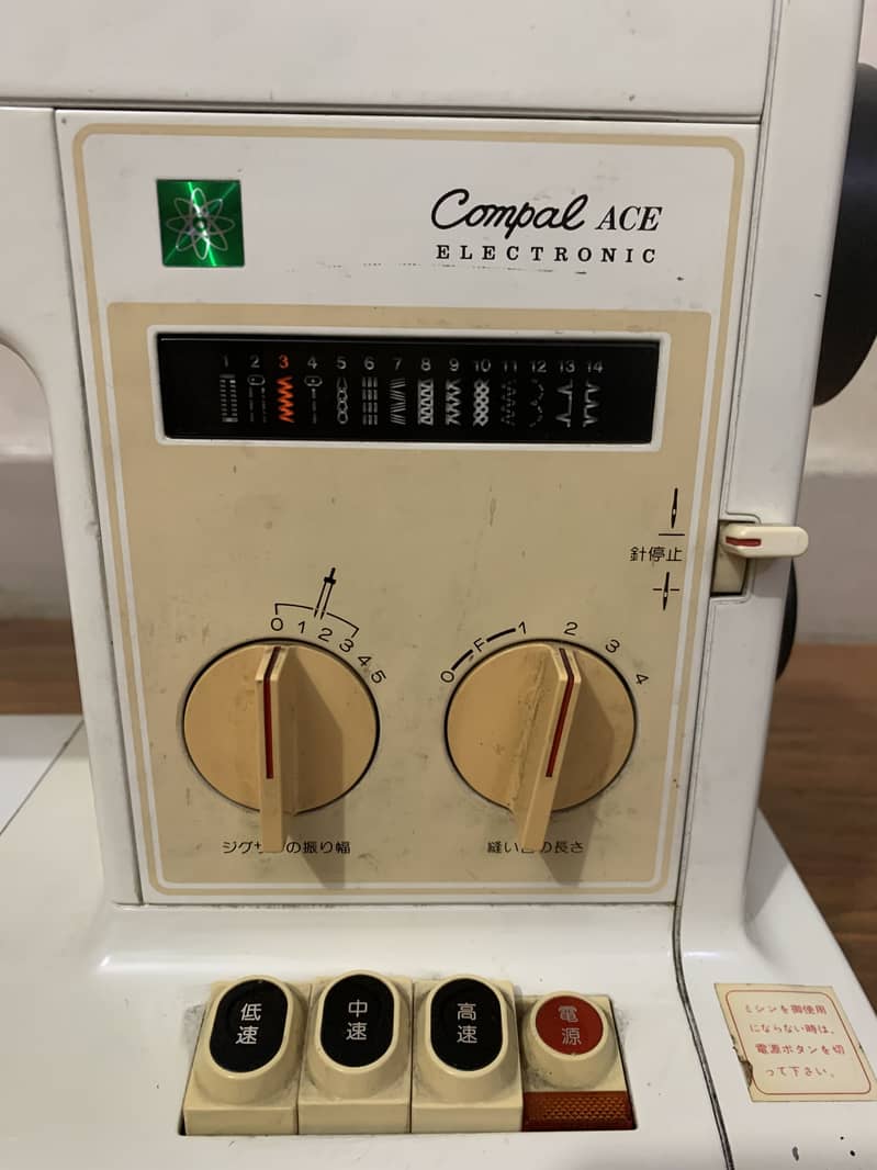 Embroidery swing machine 1