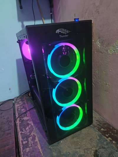 Thunder Punk Gaming Case rgb 10 by 9 all ok exchange possible