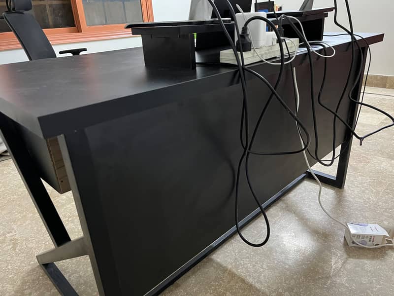 Large 57" Custom Gaming/Computer/Study/Work Desk with Drawers & Stand 5