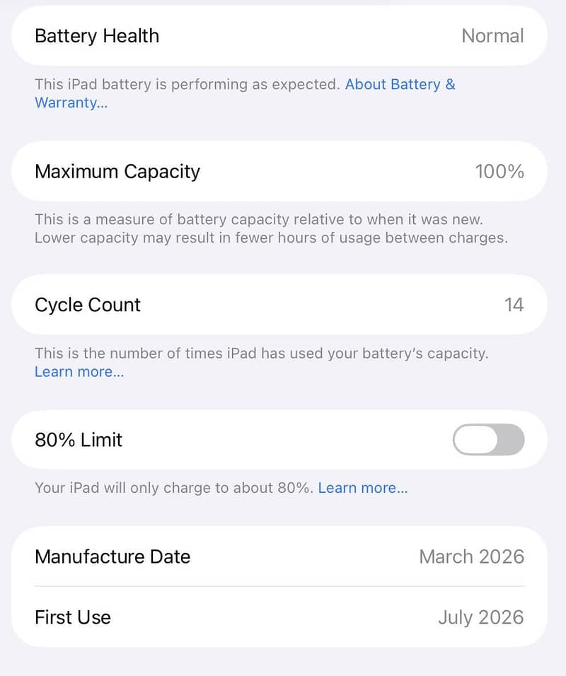 Ipad A16 11 Generation 5