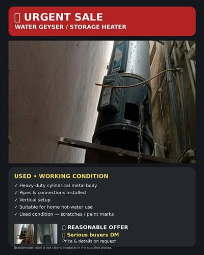 geyser for sale