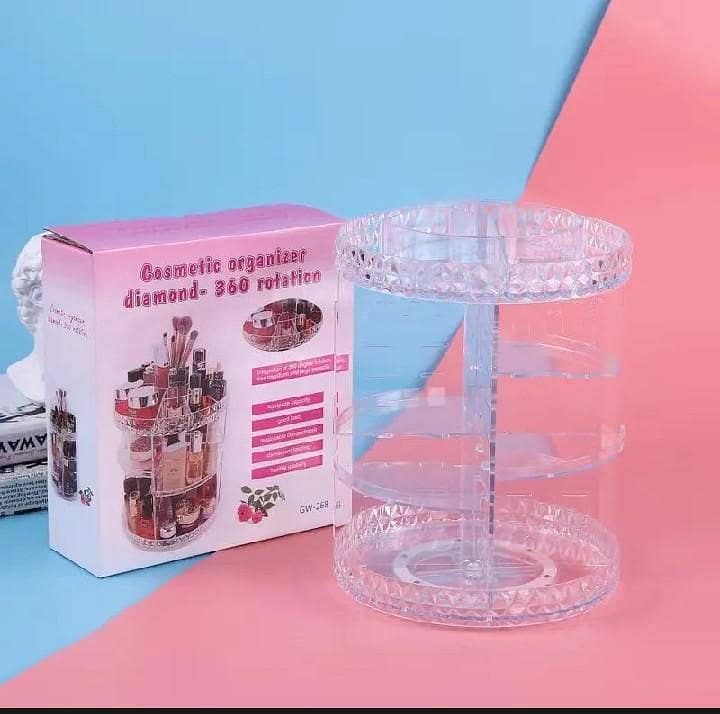 makeup organizer rotating 1