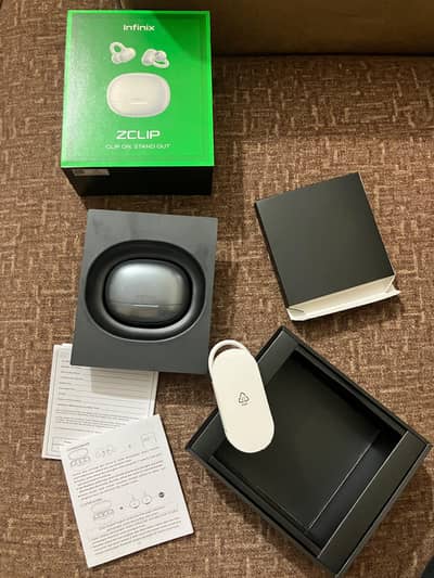 STYLISH INFINIX BUDS XEO4 GREY COLOR