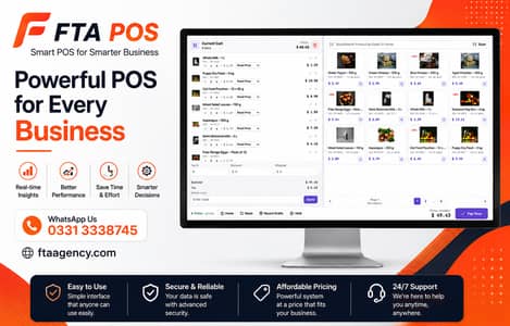 POS Software karachi, Clothing Store, Restaurants, Supermarket, Shops