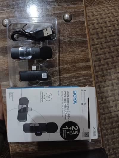 BOYA Ultracompact 2.4 GHz Wireless Microphone