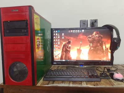 COMPLETE SYSTEM RYZEN 5 | 16GB | 8GB CARD | 700W PSU | 22" MONITOR