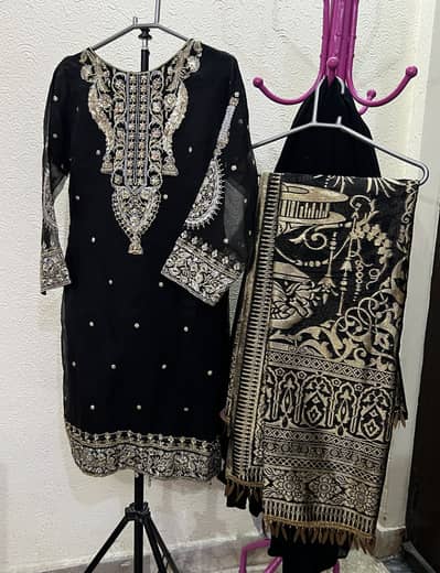 Black 3 piece suit
