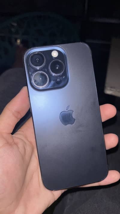 Apple iPhone 15 Pro Blue color