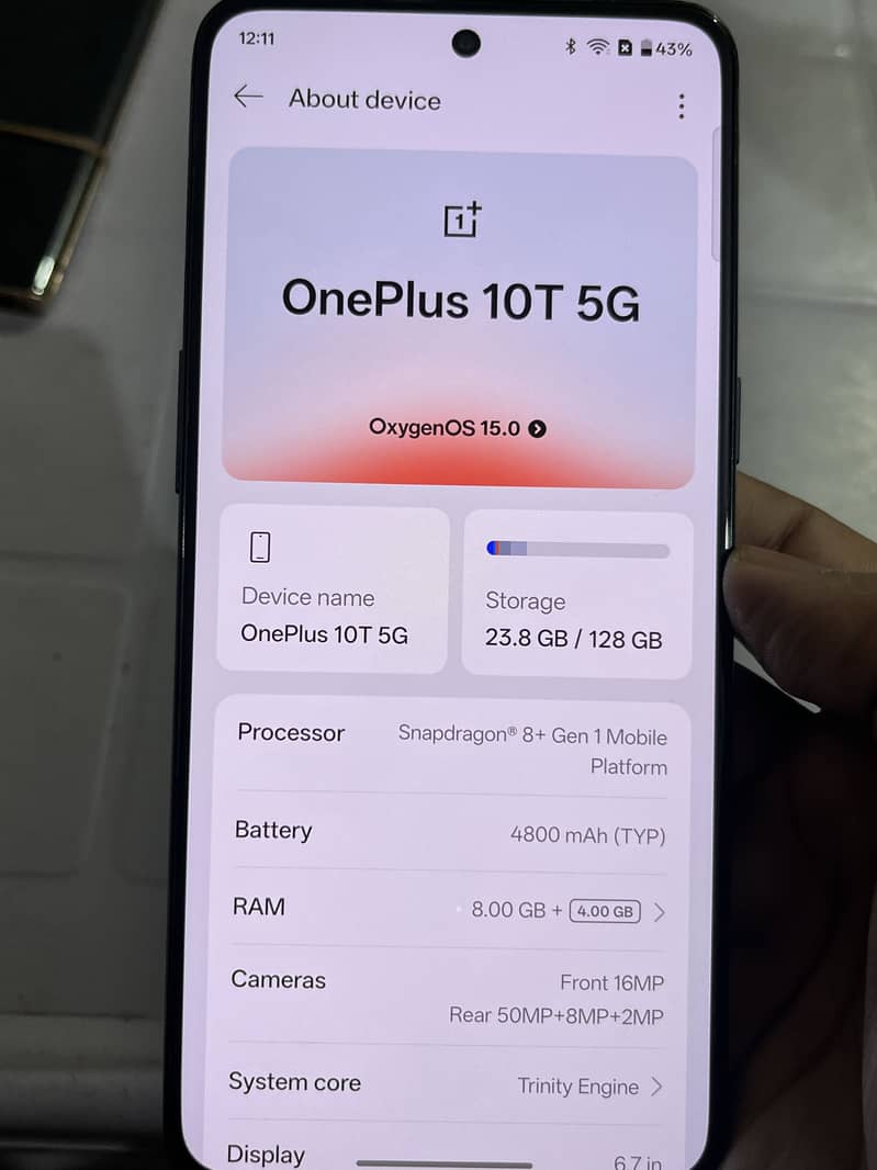One Plus 10T 1