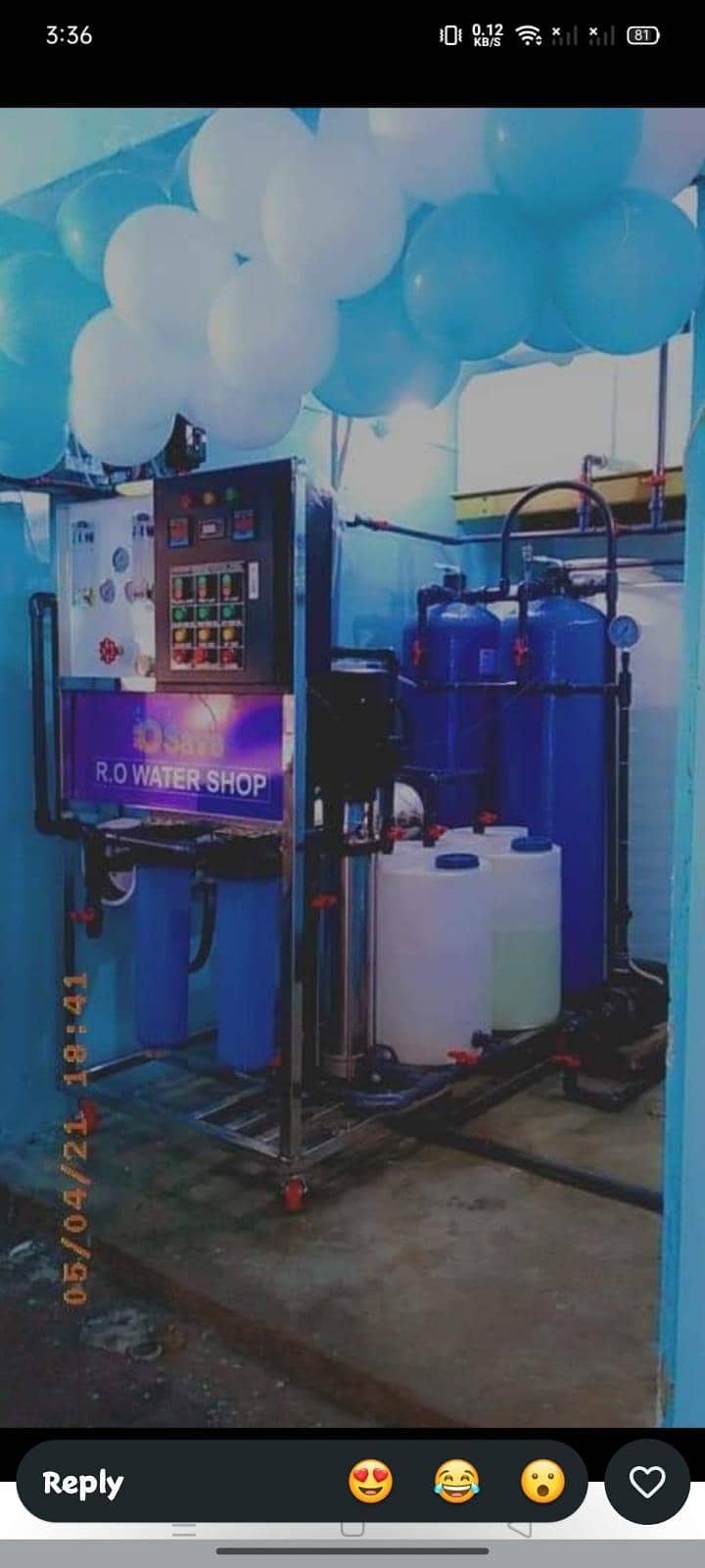 RO PLANT 5000 GPD complete setup 1